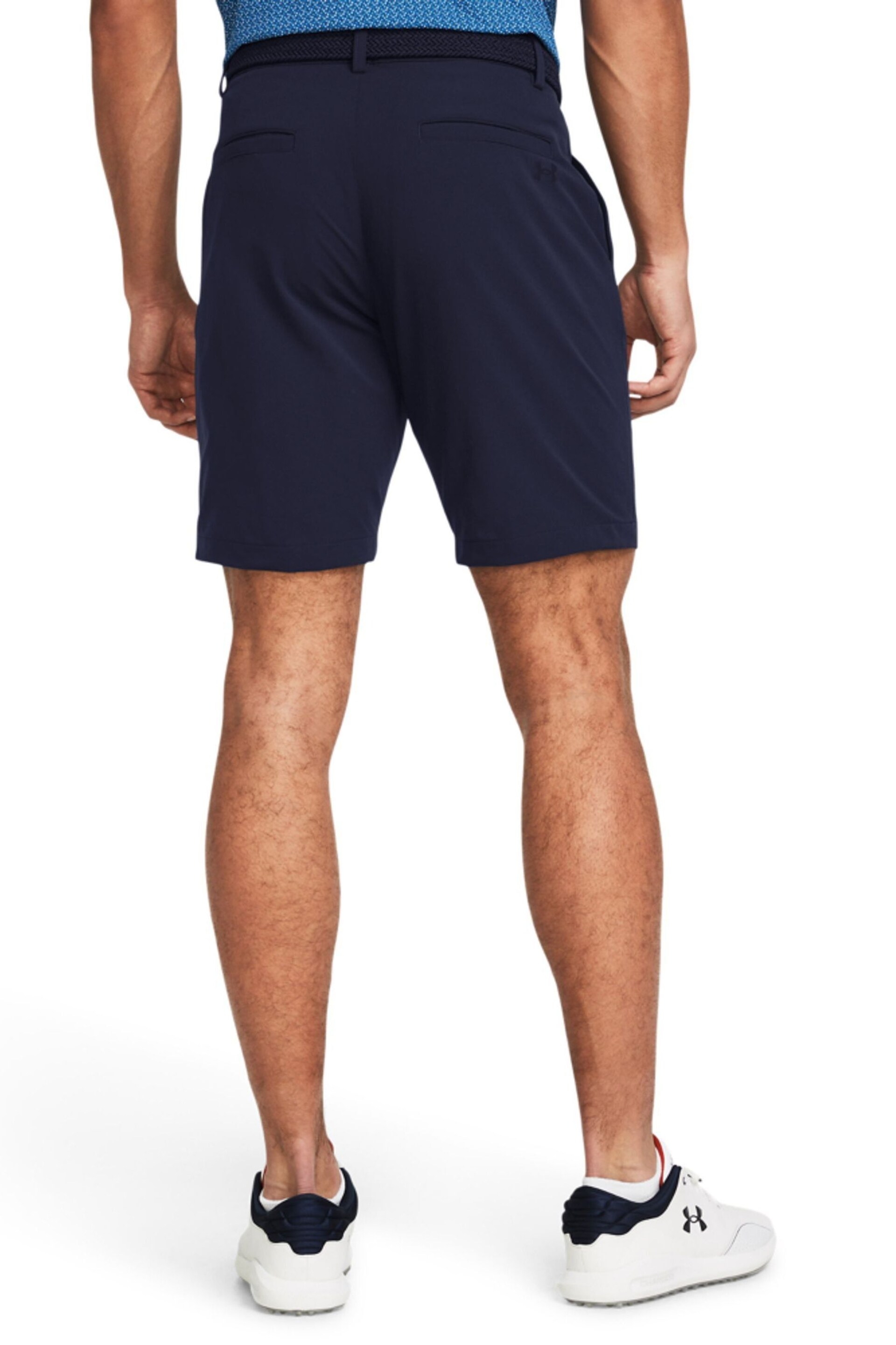 Under Armour Navy Golf Tech Taper Shorts - Image 2 of 5