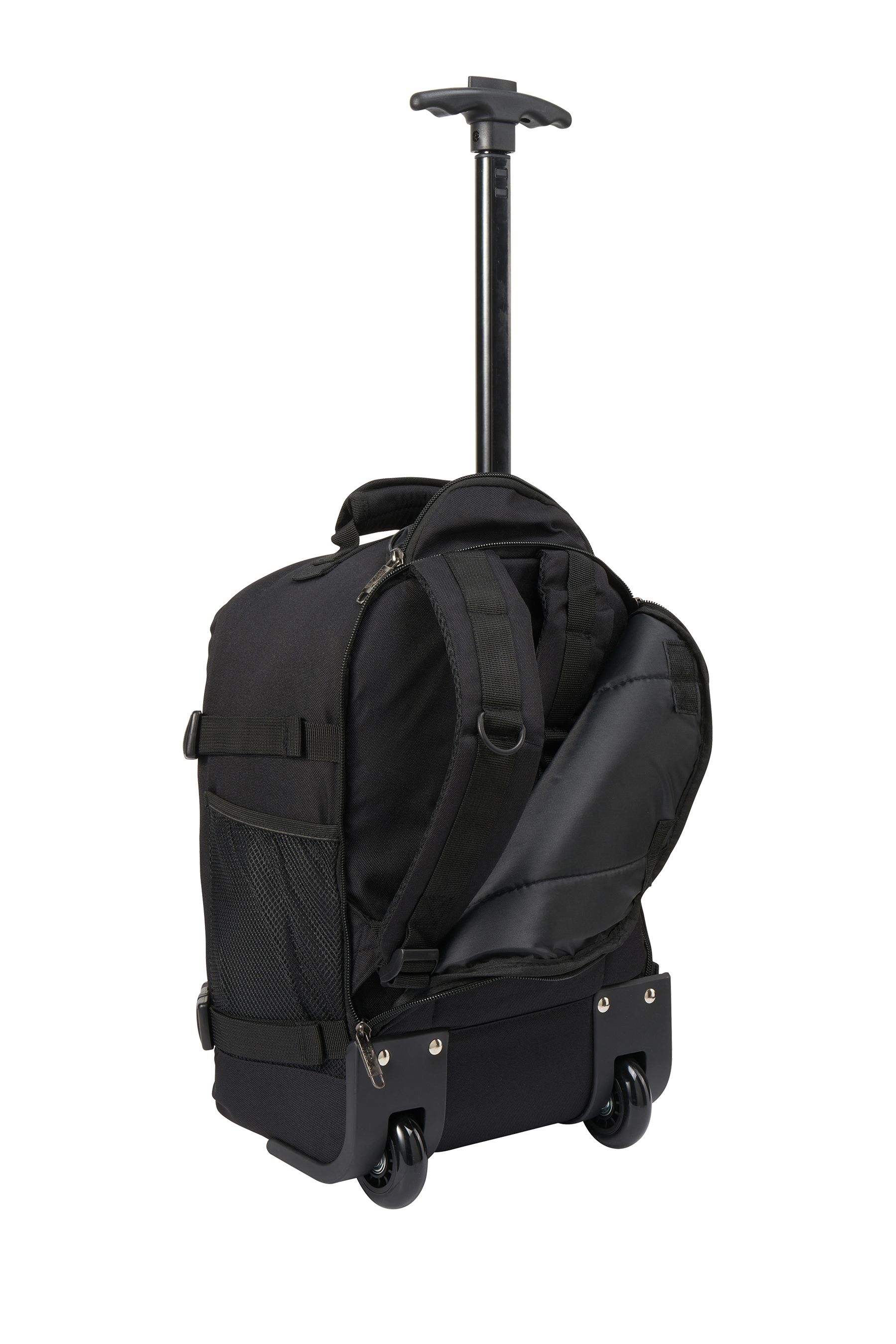 Buy Cabin Max Black Metz Underseat Hybrid Trolley Bag and Backpack 20 Litre from the Next UK online shop