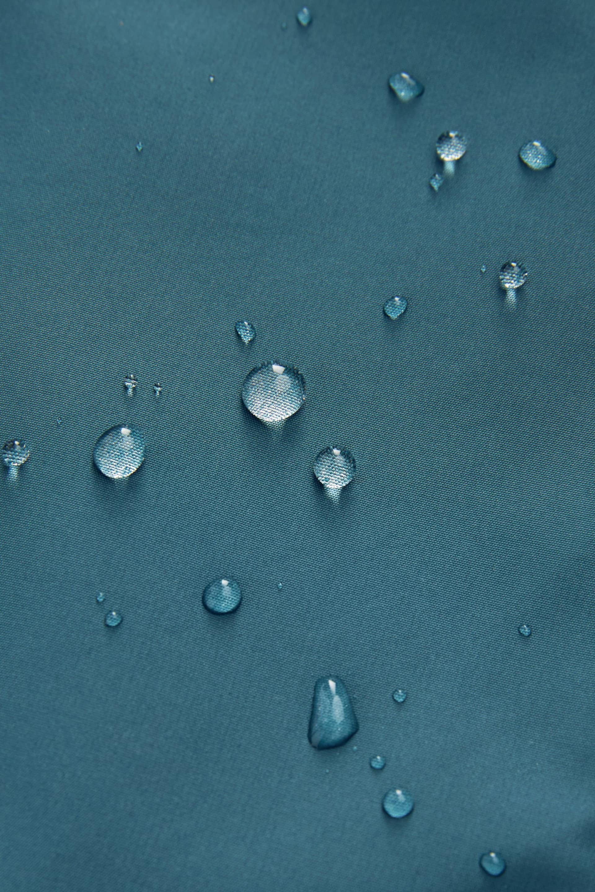 Teal Blue Waterproof Anorak Coat (3-16yrs) - Image 6 of 6