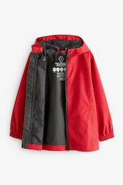 Red Waterproof Anorak Coat (3-16yrs) - Image 3 of 6