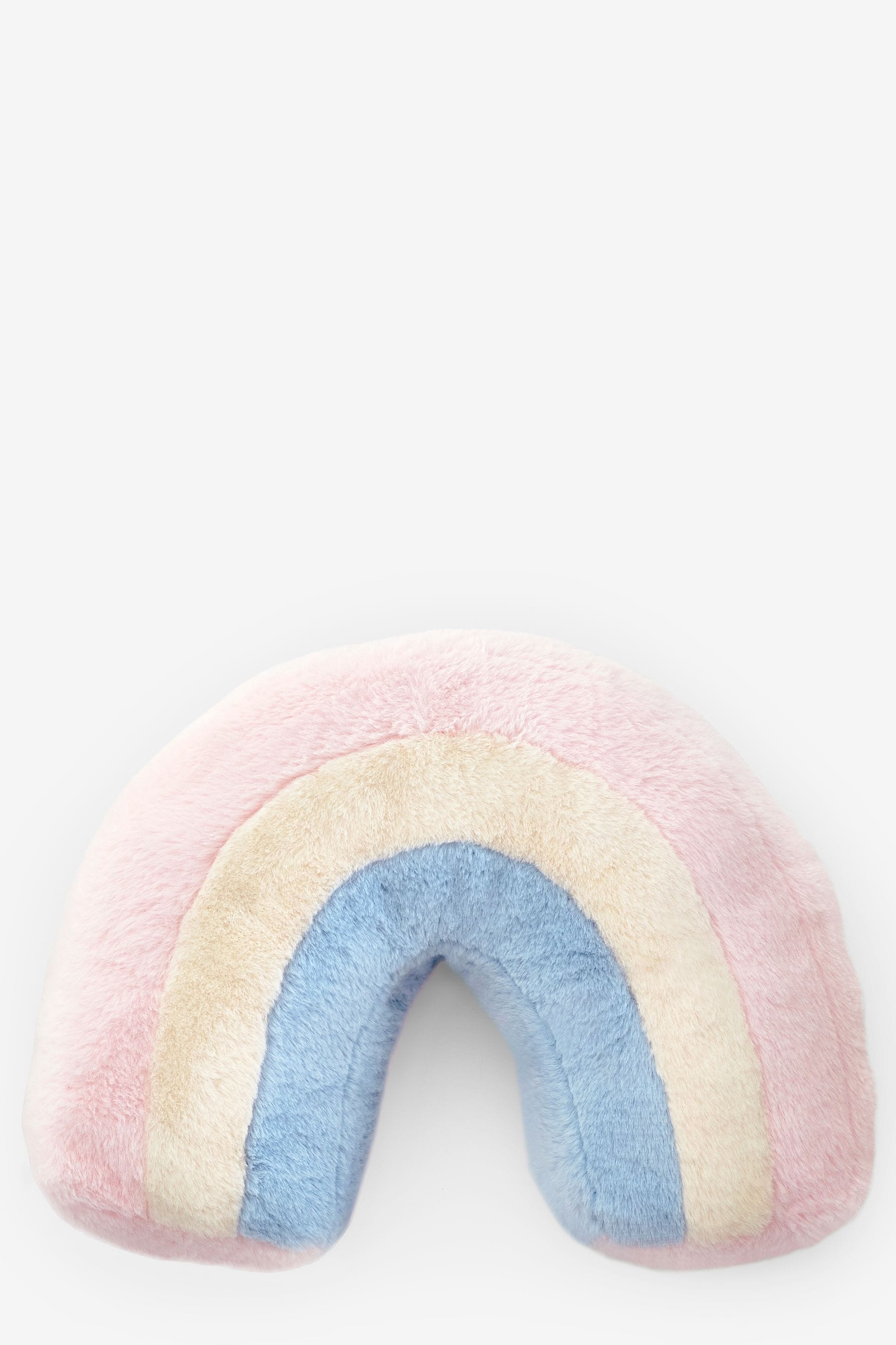 Buy Multi Plush Rainbow Cushion from the Next UK online shop