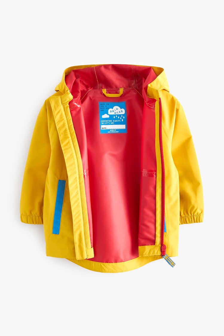 Yellow Waterproof Jacket (3mths-7yrs) - Image 8 of 10