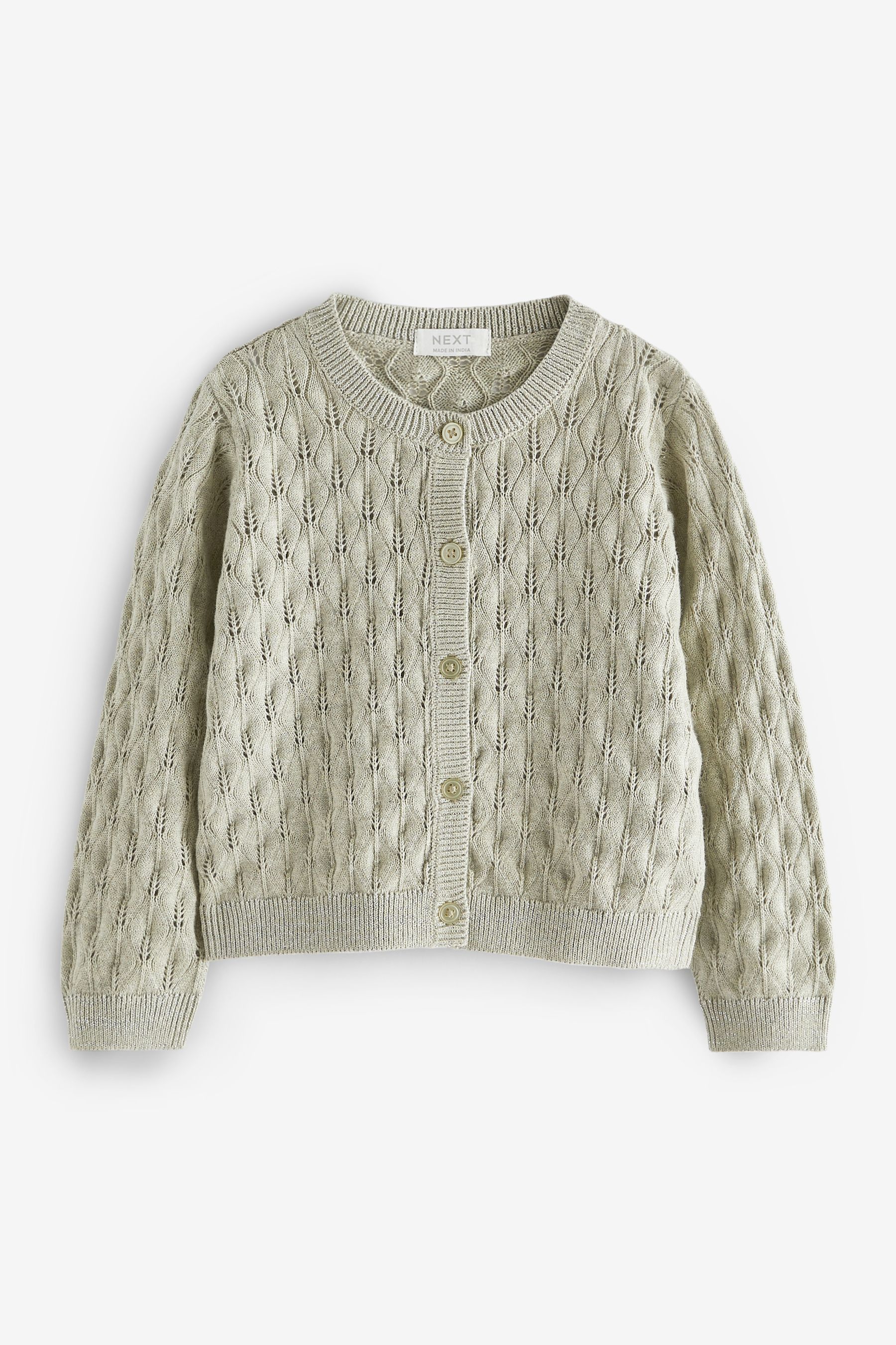 Next pointelle cardigan deals