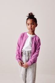 Purple Button Up Cardigan (3-16yrs) - Image 2 of 7