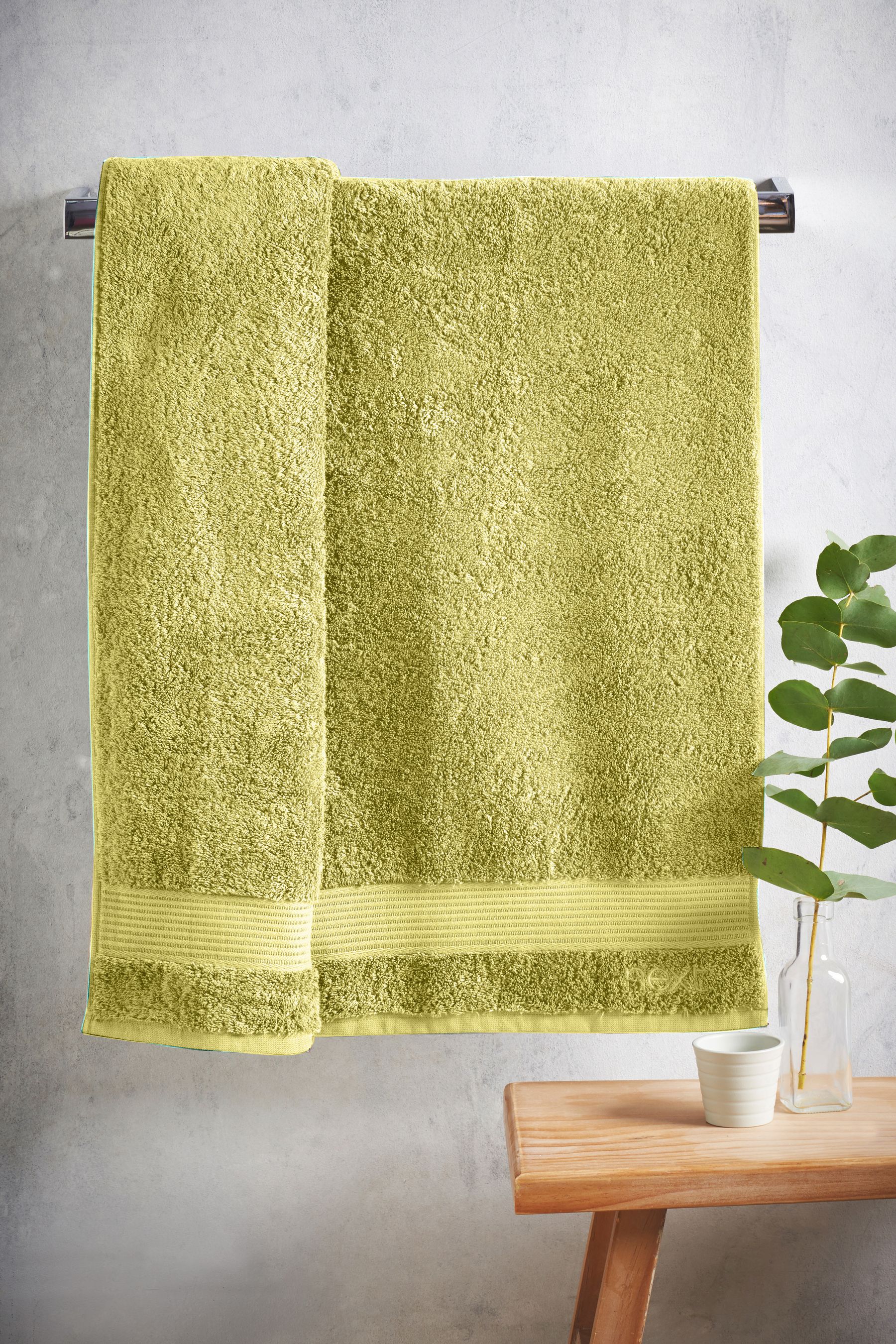 Buy Green Lime Egyptian 100 Cotton Towel from the Next UK online shop