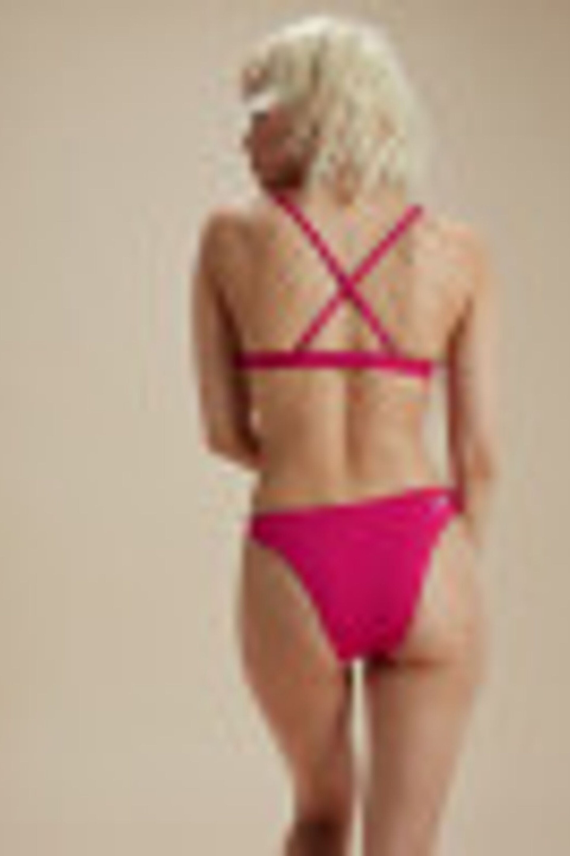 Speedo Womens Flu3nte Quick Drying High Waisted Bikini Bottoms - Image 2 of 6