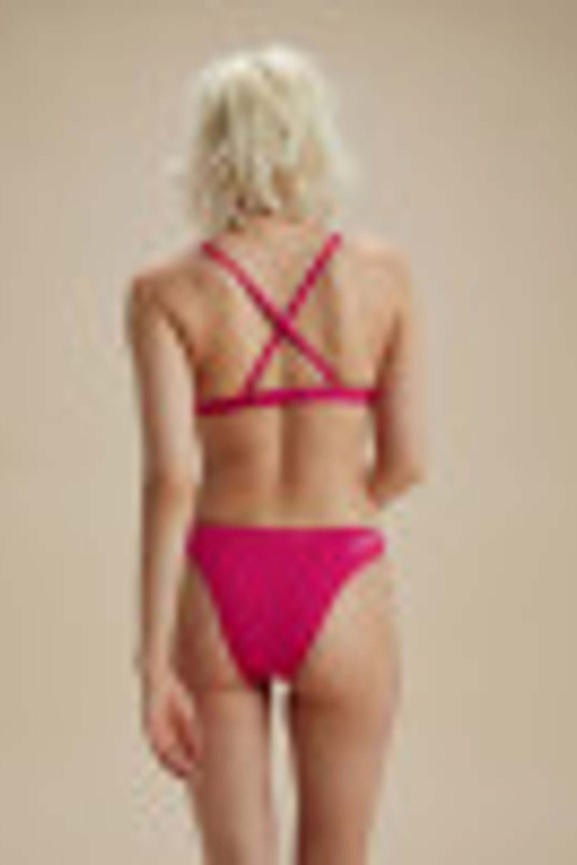 Speedo Womens Flu3nte Quick Drying High Waisted Bikini Bottoms - Image 3 of 6