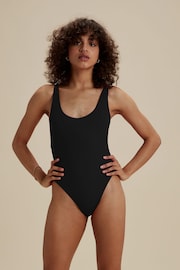 Speedo FLU3NTE Black Thin Strap Swimsuit - Image 4 of 9