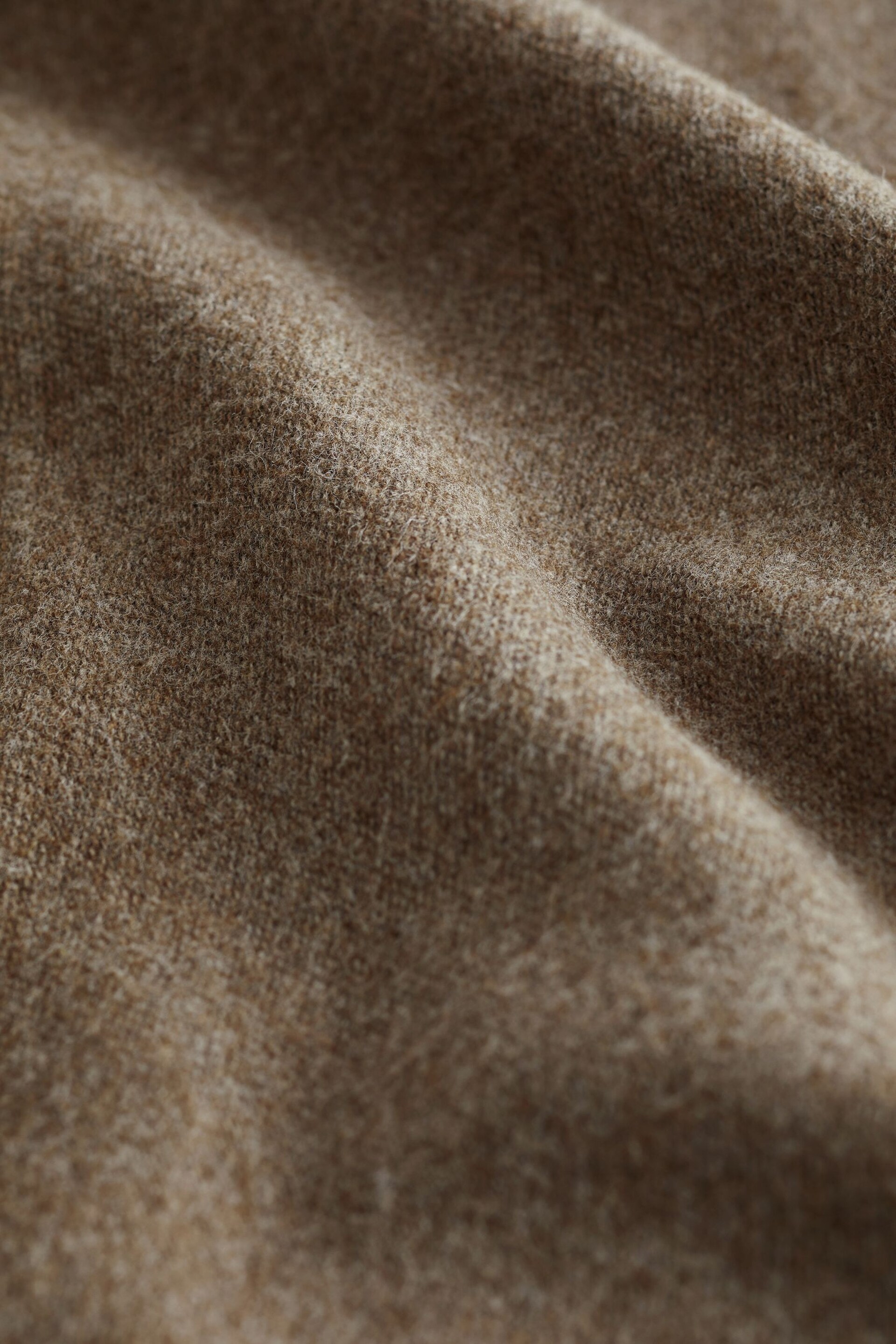 Brown Brushed Cotton Twin Pocket Shacket - Image 7 of 7