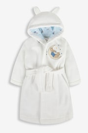 JoJo Maman Bébé White Peter Rabbit Cotton Dressing Gown - Image 3 of 5