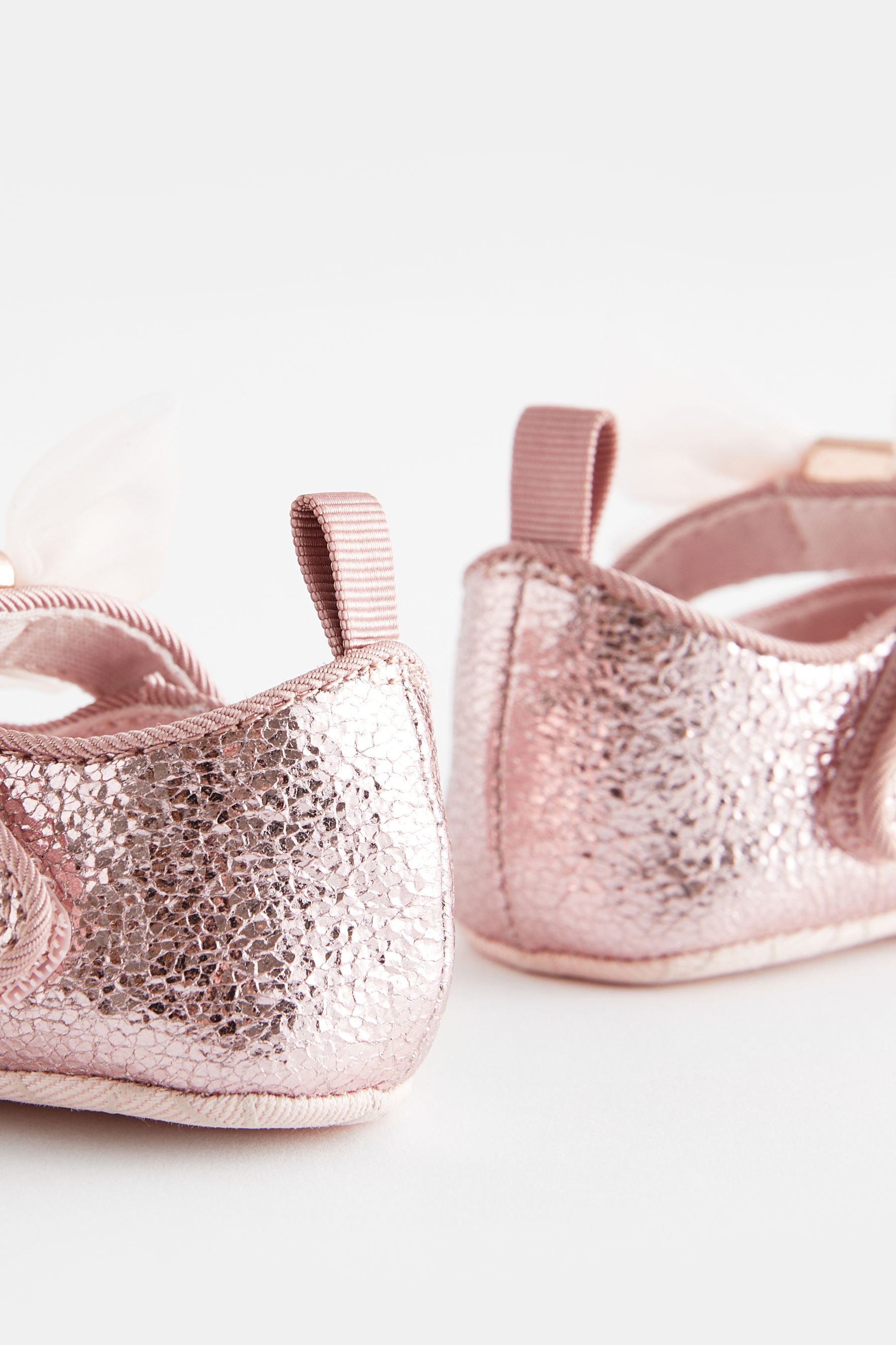Buy Baker by Ted Baker Baby Girls Shoes Padders With Bow from Next Luxembourg