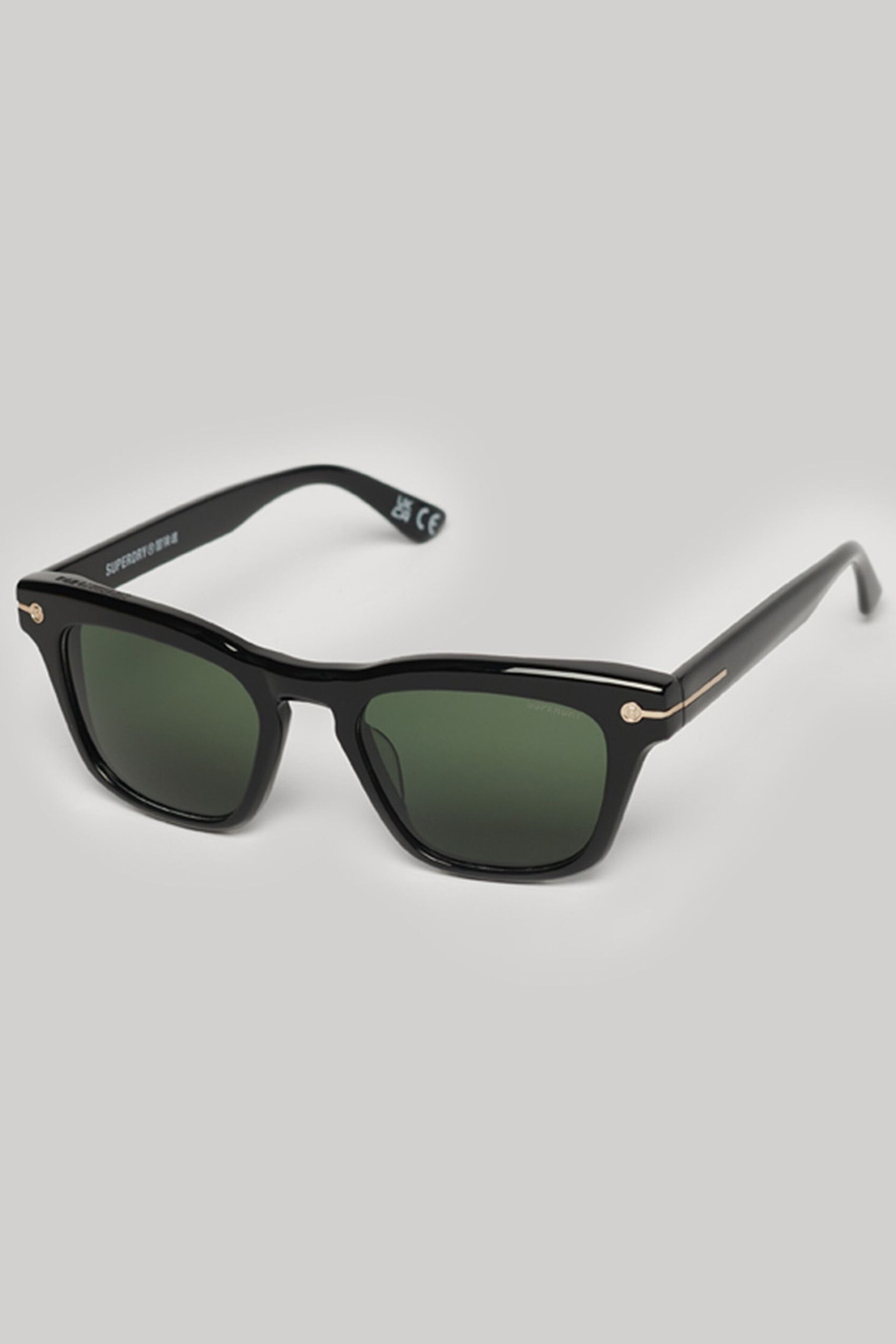 Superdry Black SDR Stamford Sunglasses - Image 1 of 3