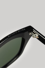 Superdry Black SDR Stamford Sunglasses - Image 2 of 3