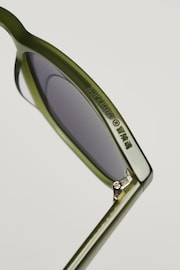 Superdry Green SDR Camberwell Sunglasses - Image 4 of 6
