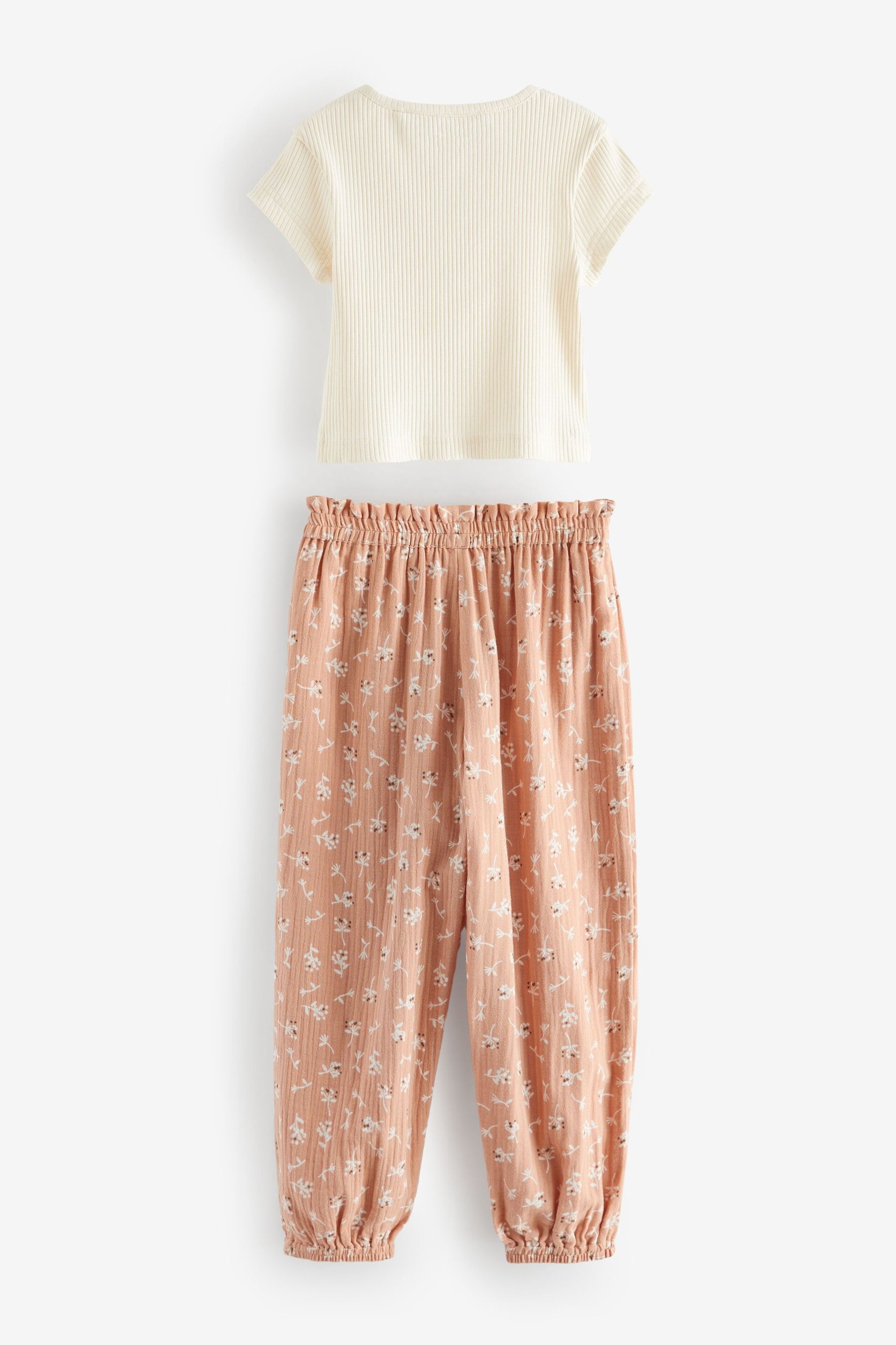 Neutral Jogger Pyjamas (3-16yrs) - Image 6 of 8