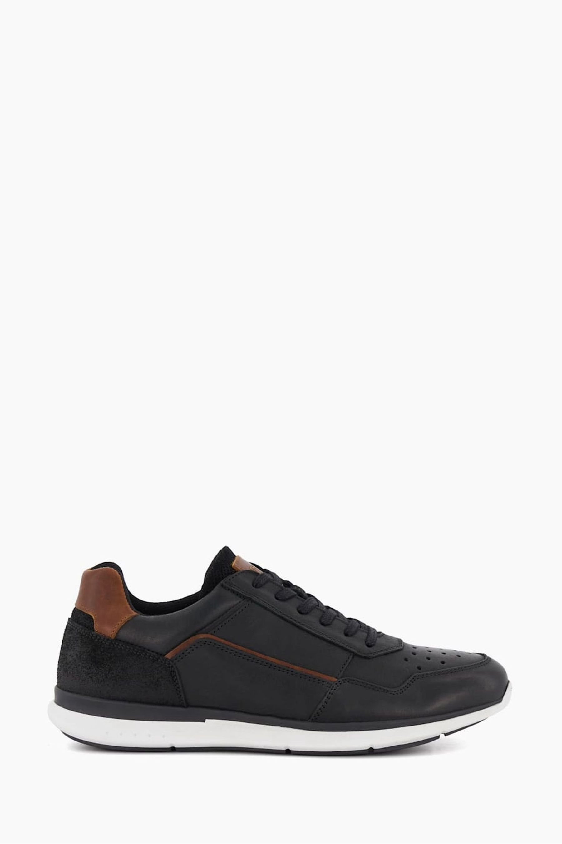 Dune trainers black clearance