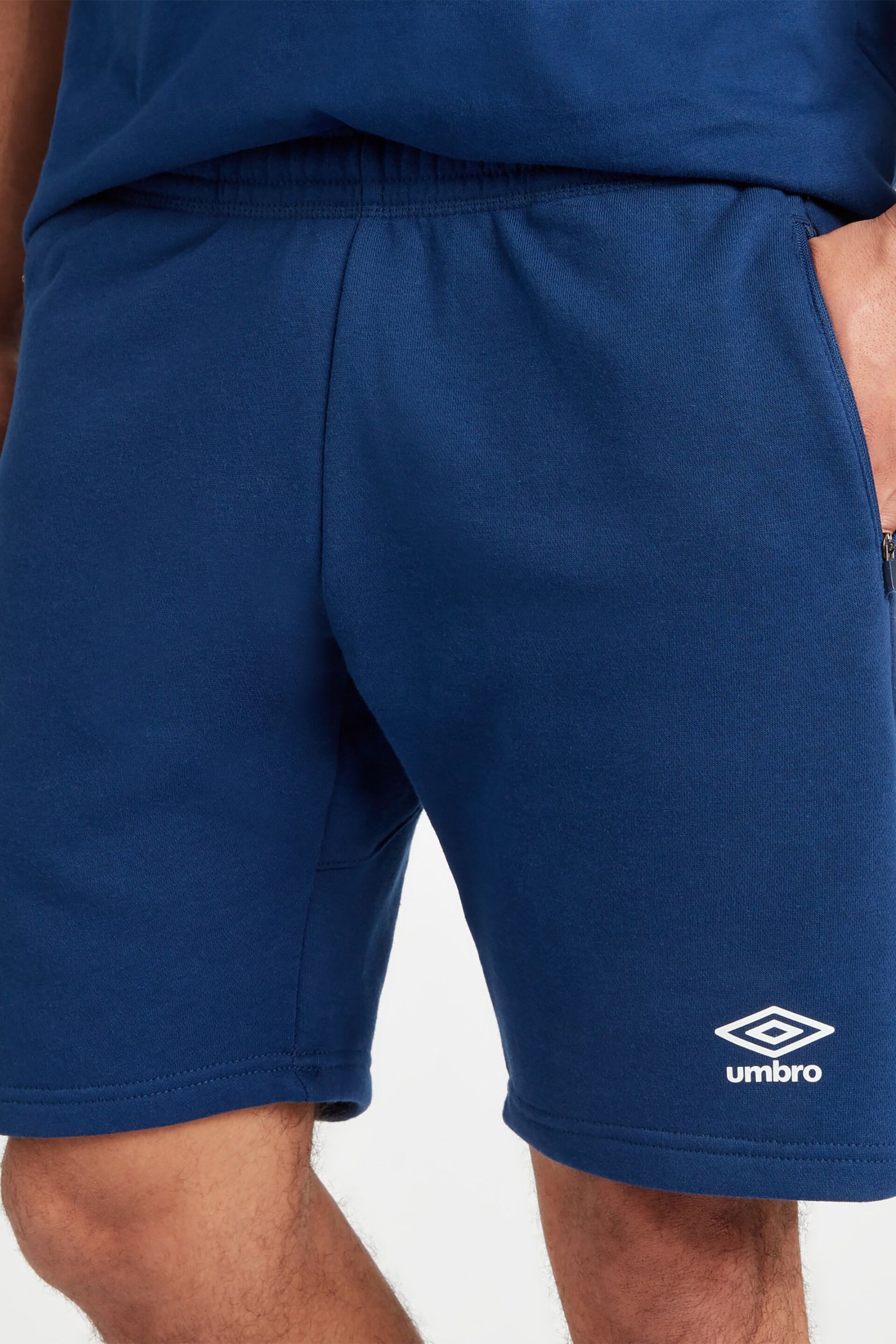 Umbro Blue Club Leisure Jog Shorts - Image 4 of 5