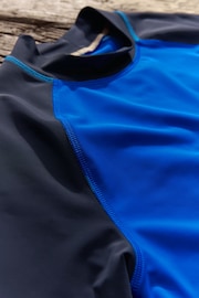 Cobalt Blue Plain Rash Vest - Image 5 of 7