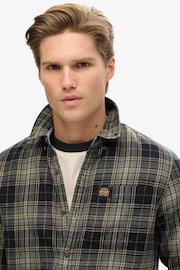 Superdry Black Long Sleeve Cotton Lumberjack Shirt - Image 4 of 8