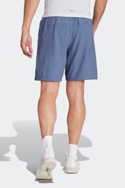 adidas Blue Designed for Training Workout Shorts - Image 2 of 6