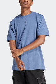 adidas Blue Sportswear ALL SZN T-Shirt - Image 4 of 7