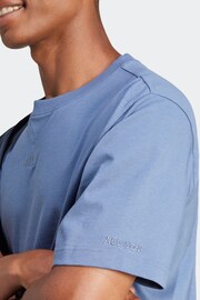 adidas Blue Sportswear ALL SZN T-Shirt - Image 5 of 7