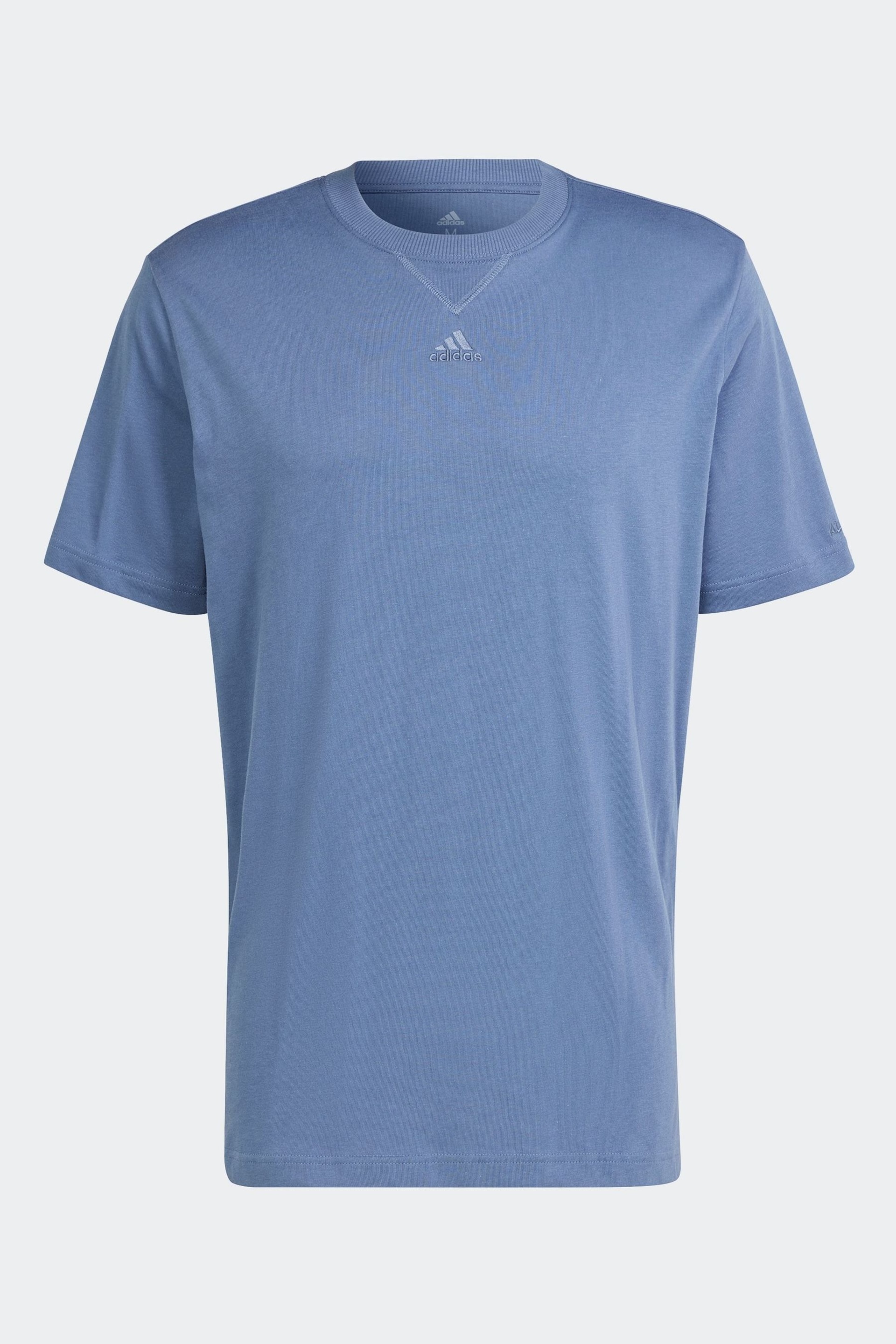 adidas Blue Sportswear ALL SZN T-Shirt - Image 7 of 7