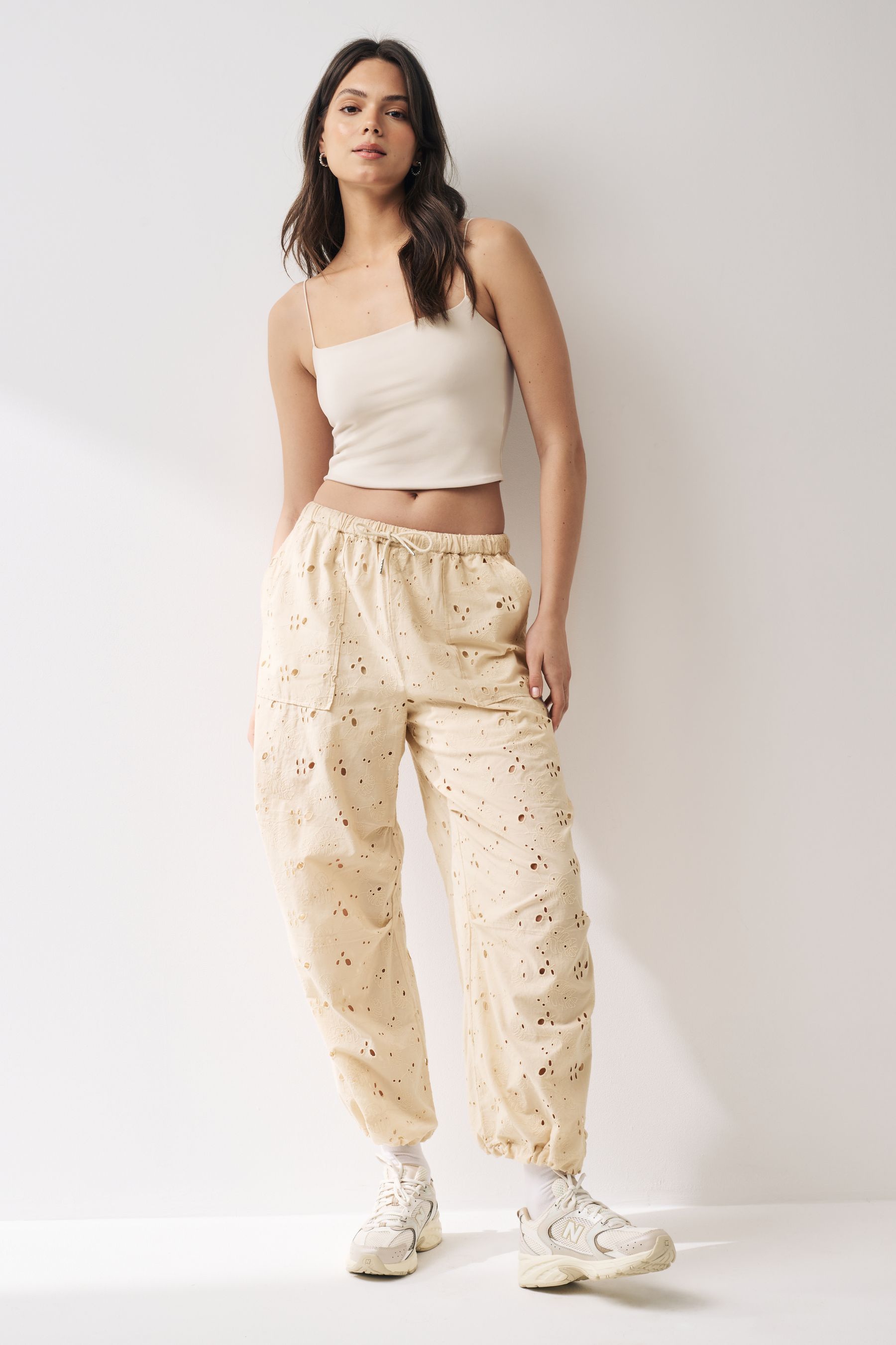 Next ladies cotton trousers hot sale