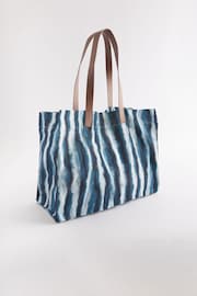 Blue Stripe Beach Bag - Image 4 of 8