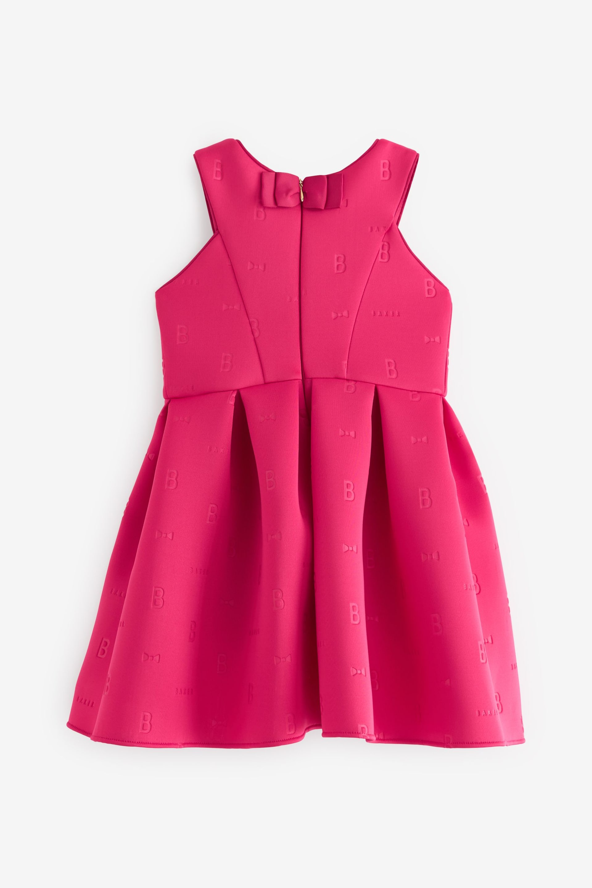 Baker by Ted Baker Red Seam Scuba Dress - Image 7 of 9