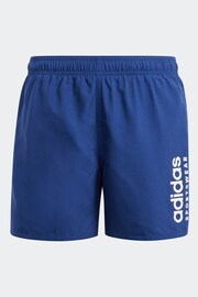 adidas Blue Essential Shorts - Image 1 of 5