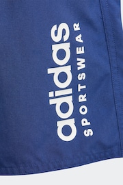 adidas Blue Essential Shorts - Image 4 of 5