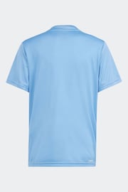adidas Blue Regular Fit Sportswear Train Essentials Aeroready Logo T-Shirt - Image 2 of 5