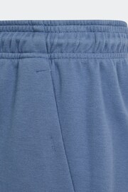 adidas Blue Sportswear Future Icons Logo 8-Inch Shorts - Image 5 of 5