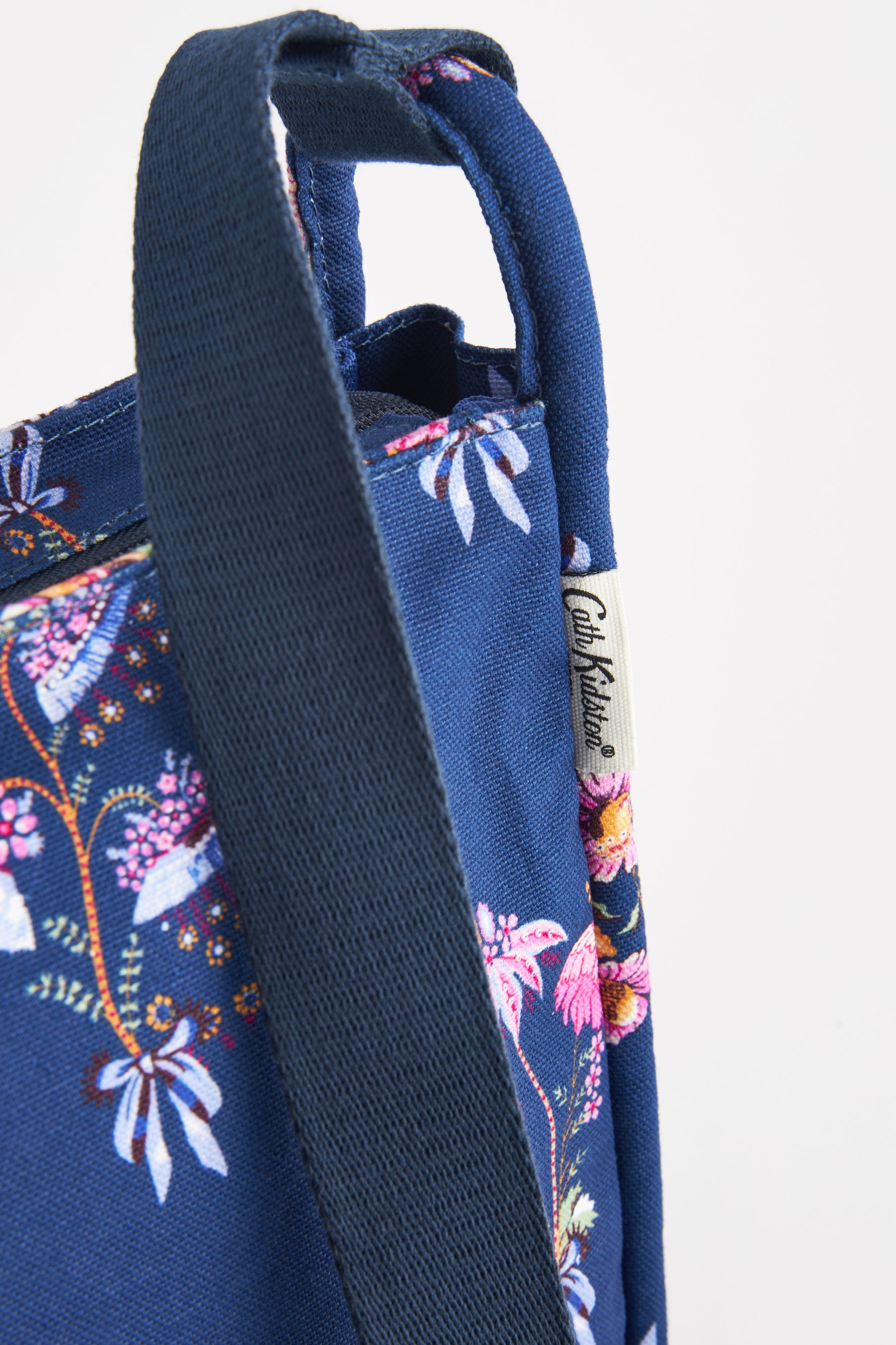 Cath kidston navy floral bag shop