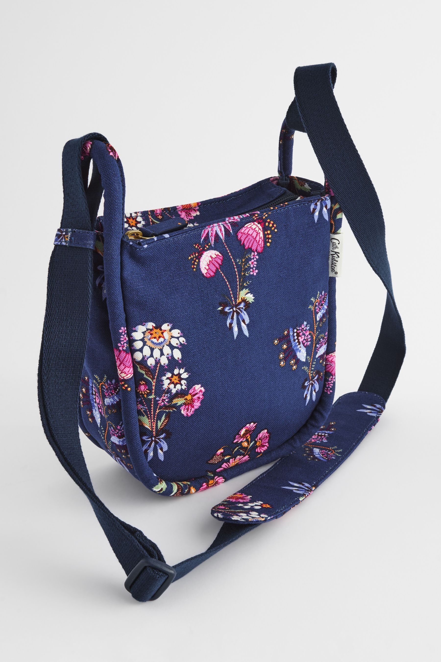 Cath Kidston Navy Floral Bunches Mini Messenger Cross Body Bag onesize Womens