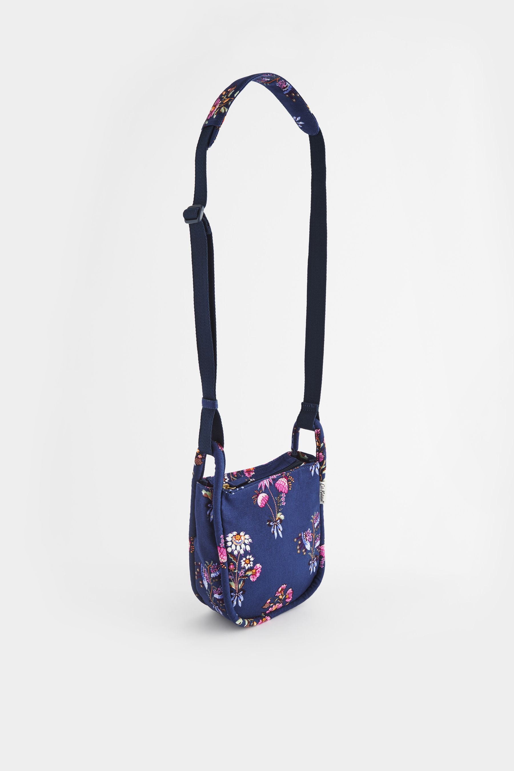 Cath Kidston Navy Floral Bunches Mini Messenger Cross Body Bag onesize Womens