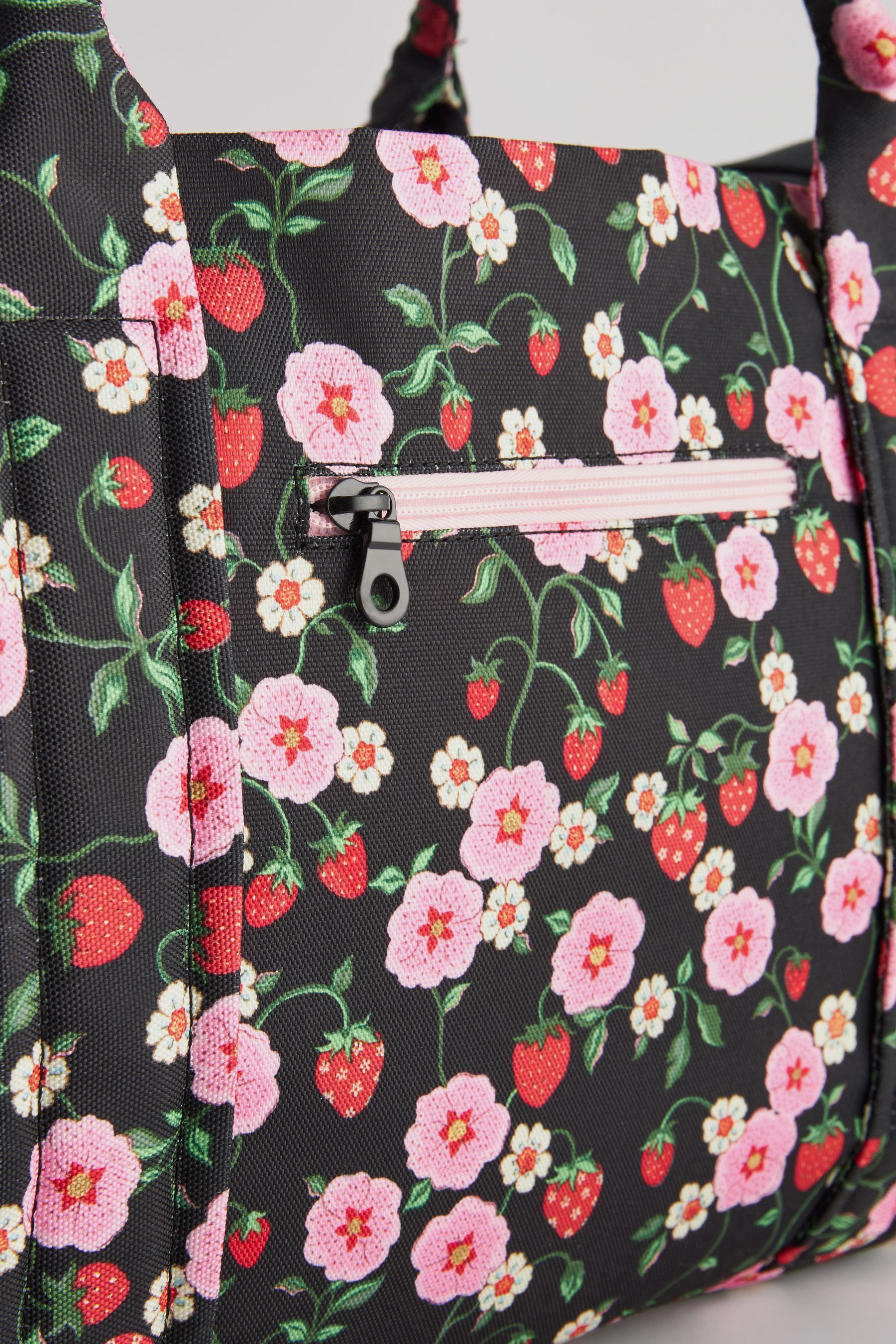 Buy Cath Kidston Black Floral Print Travel Holdall Bag from Next Singapore