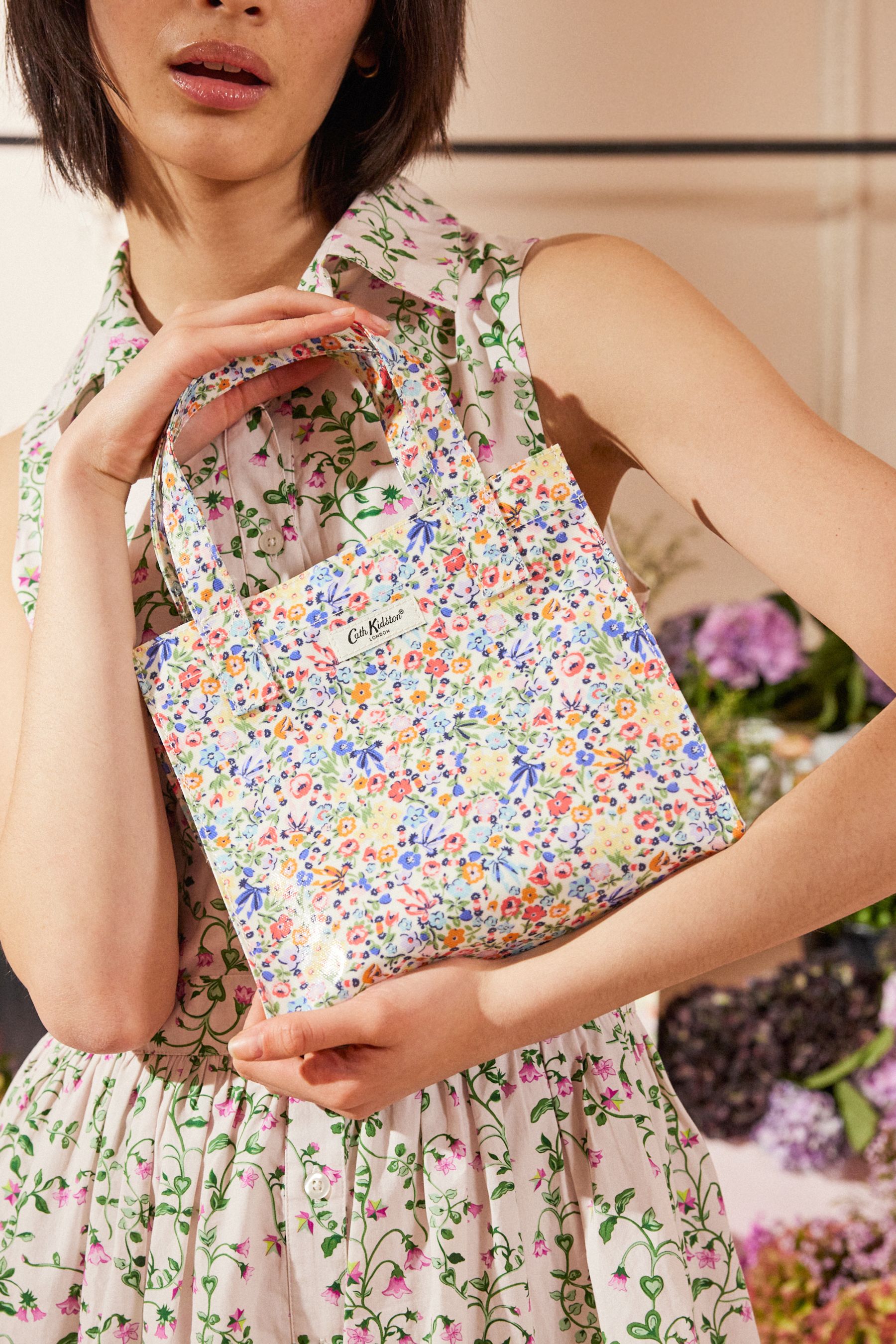 Buy Cath Kidston Blue Yellow Ditsy Floral Small Coated Bookbag from Next Singapore