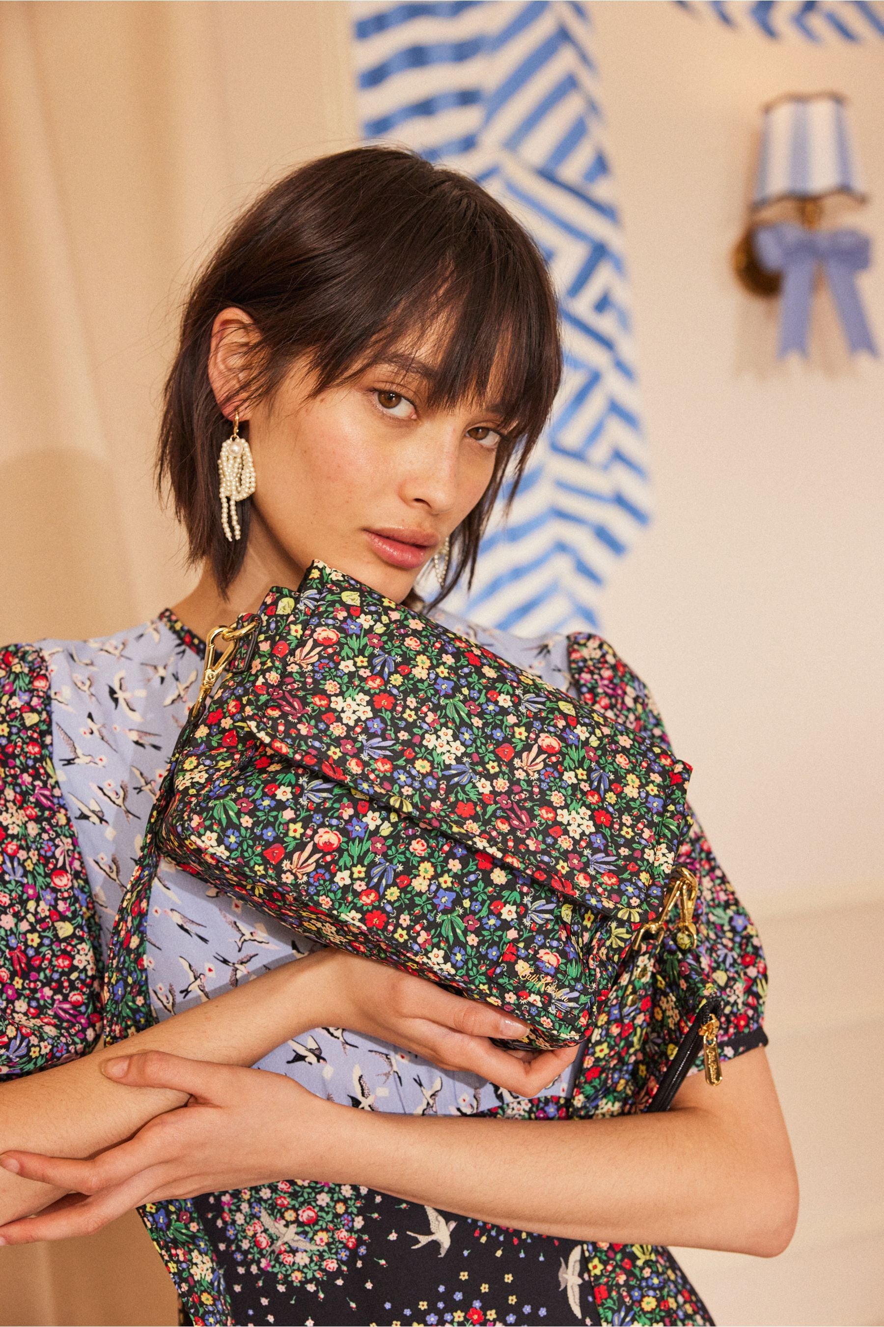 Cath kidston black bag on sale