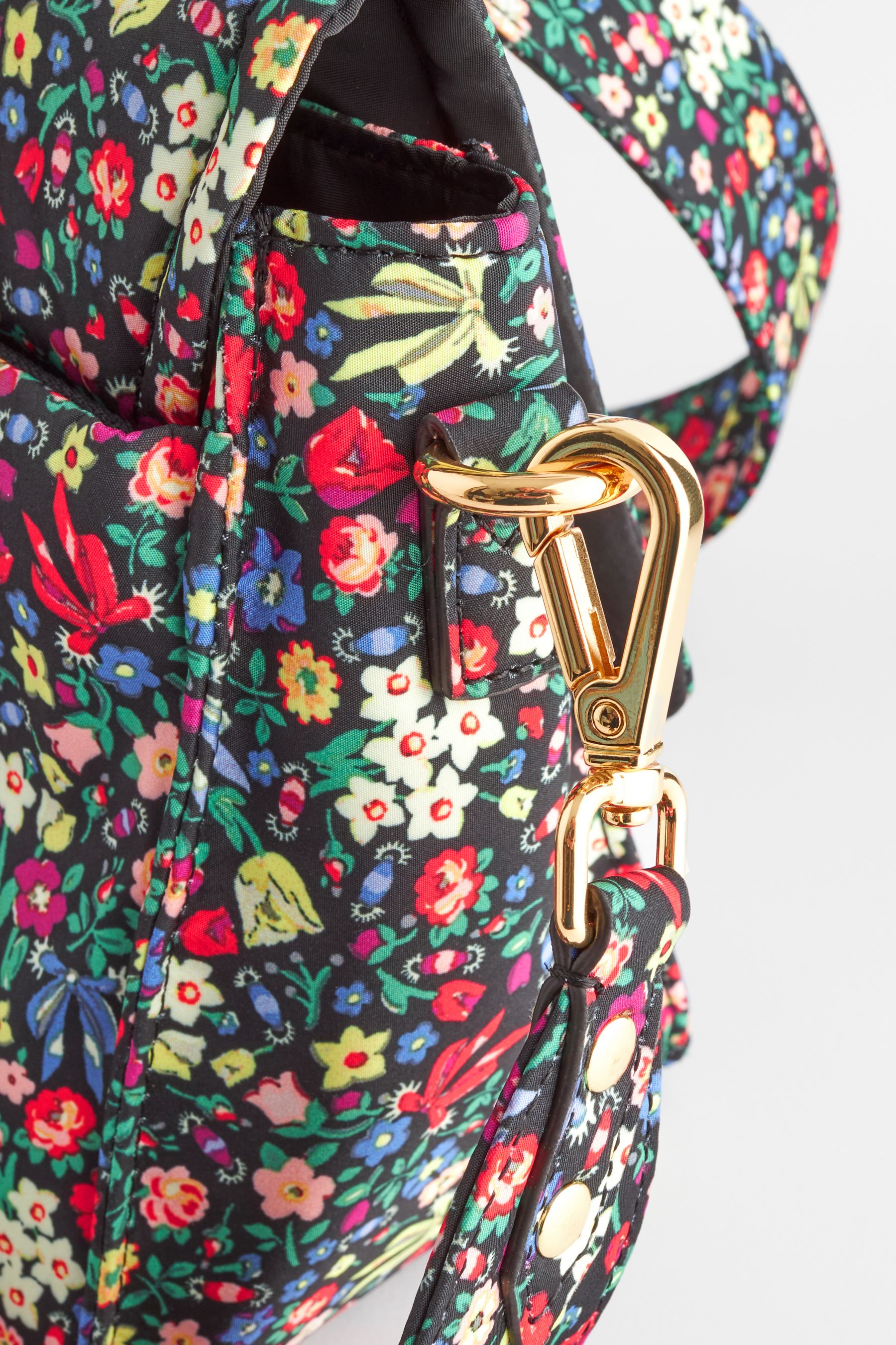 Cath kidston black floral bag sales