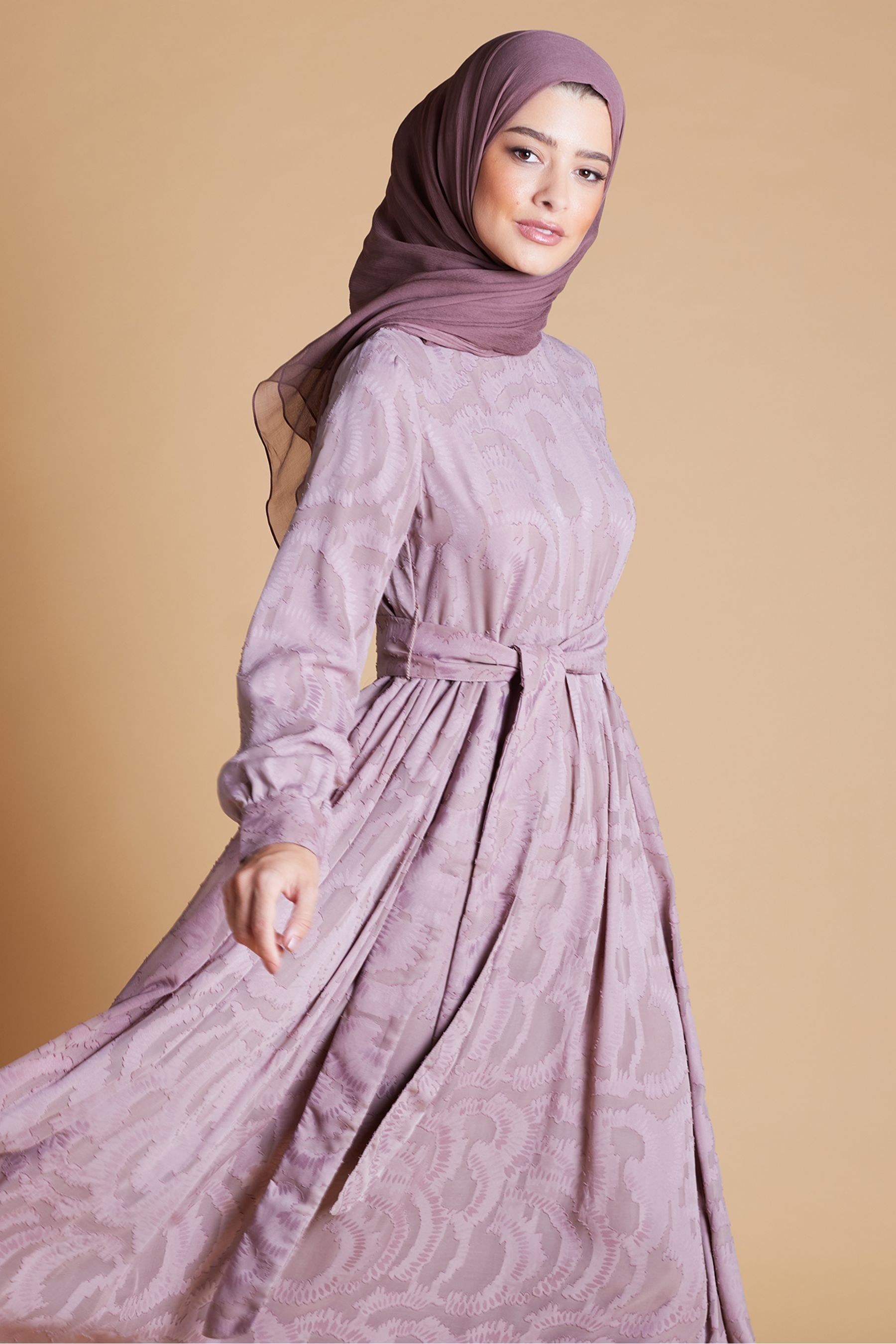 Dusky purple dress shop
