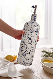 Blue Speckle Large Oil Bottle - Image 2 of 4