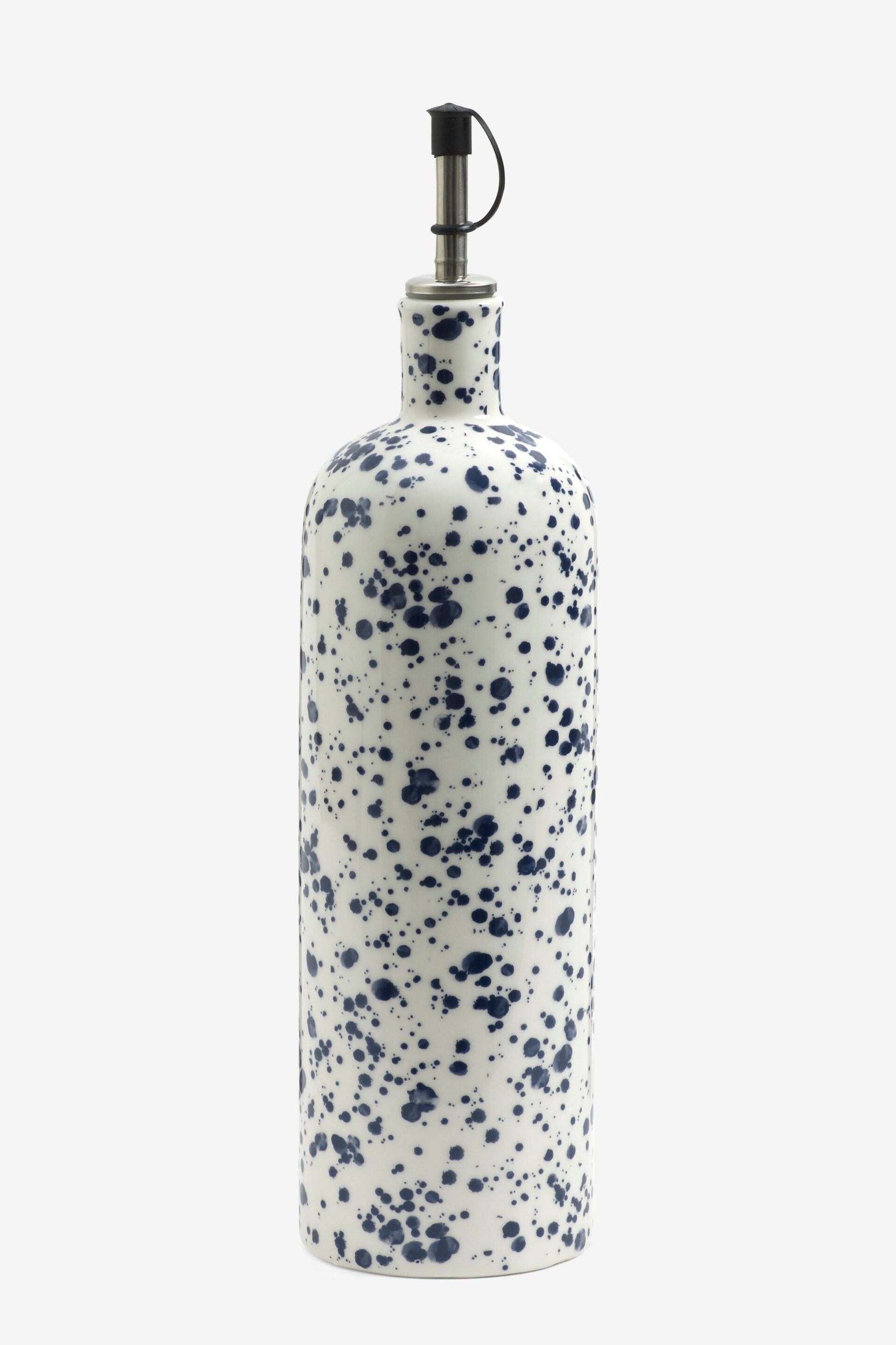 Blue Speckle Large Oil Bottle - Image 4 of 4