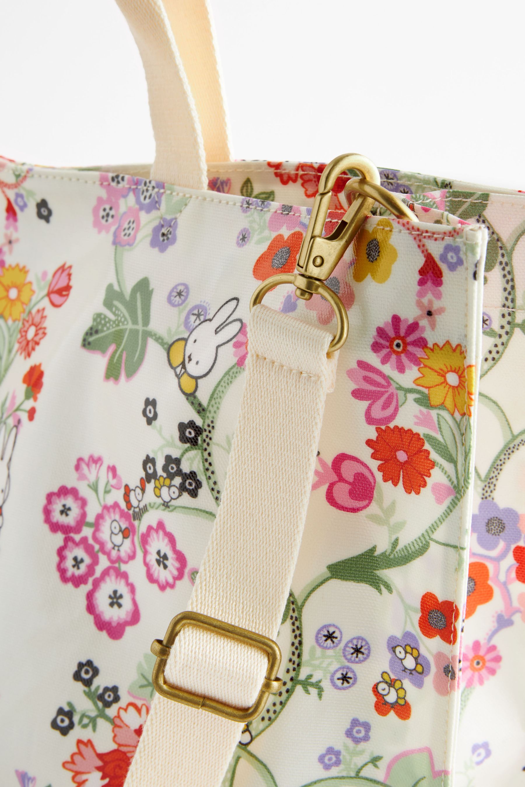 Buy Cath Kidston Botanical 100 Cotton Miffy Strappy Carryall Bag from Next Poland