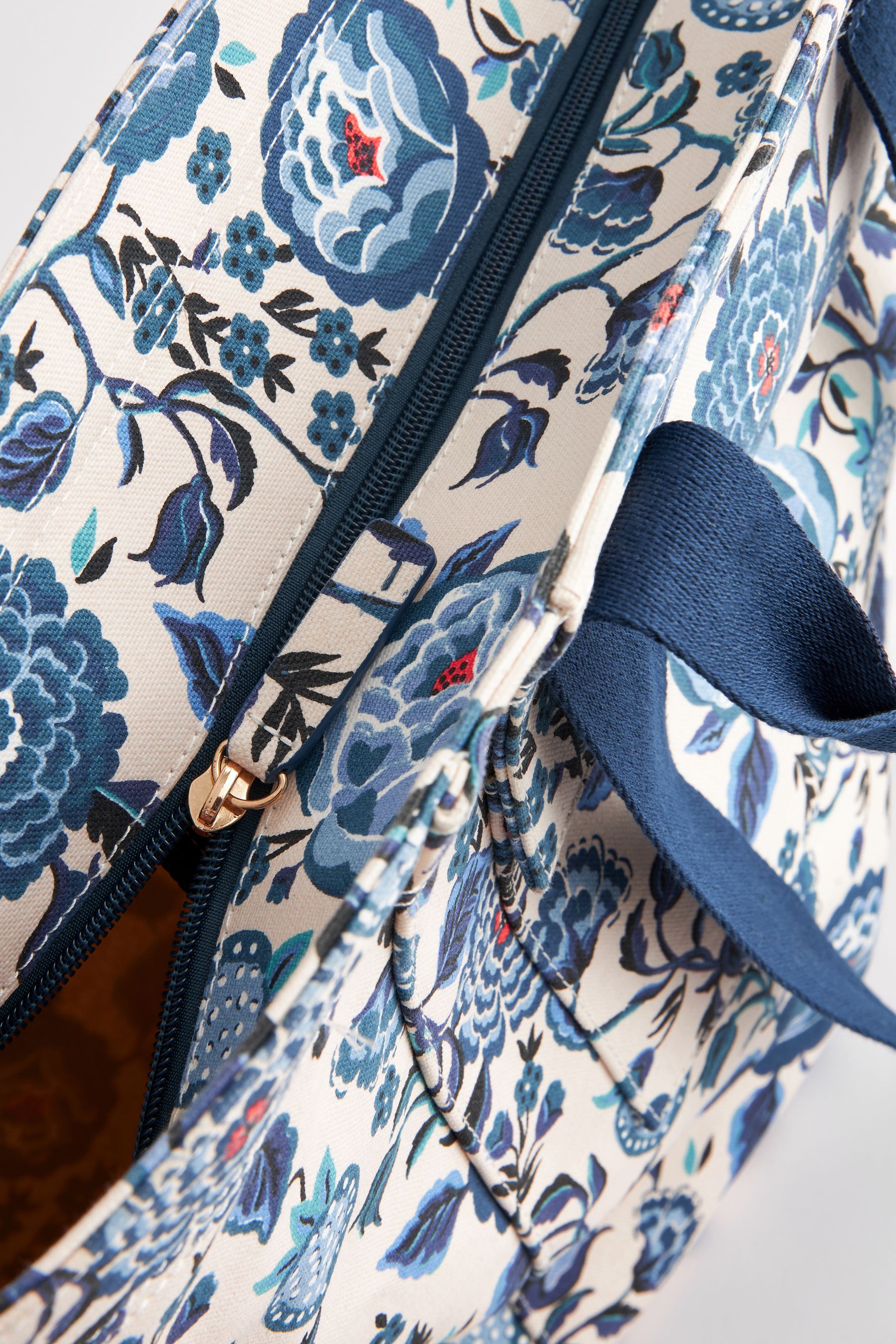 Cath kidston blue floral bag sales