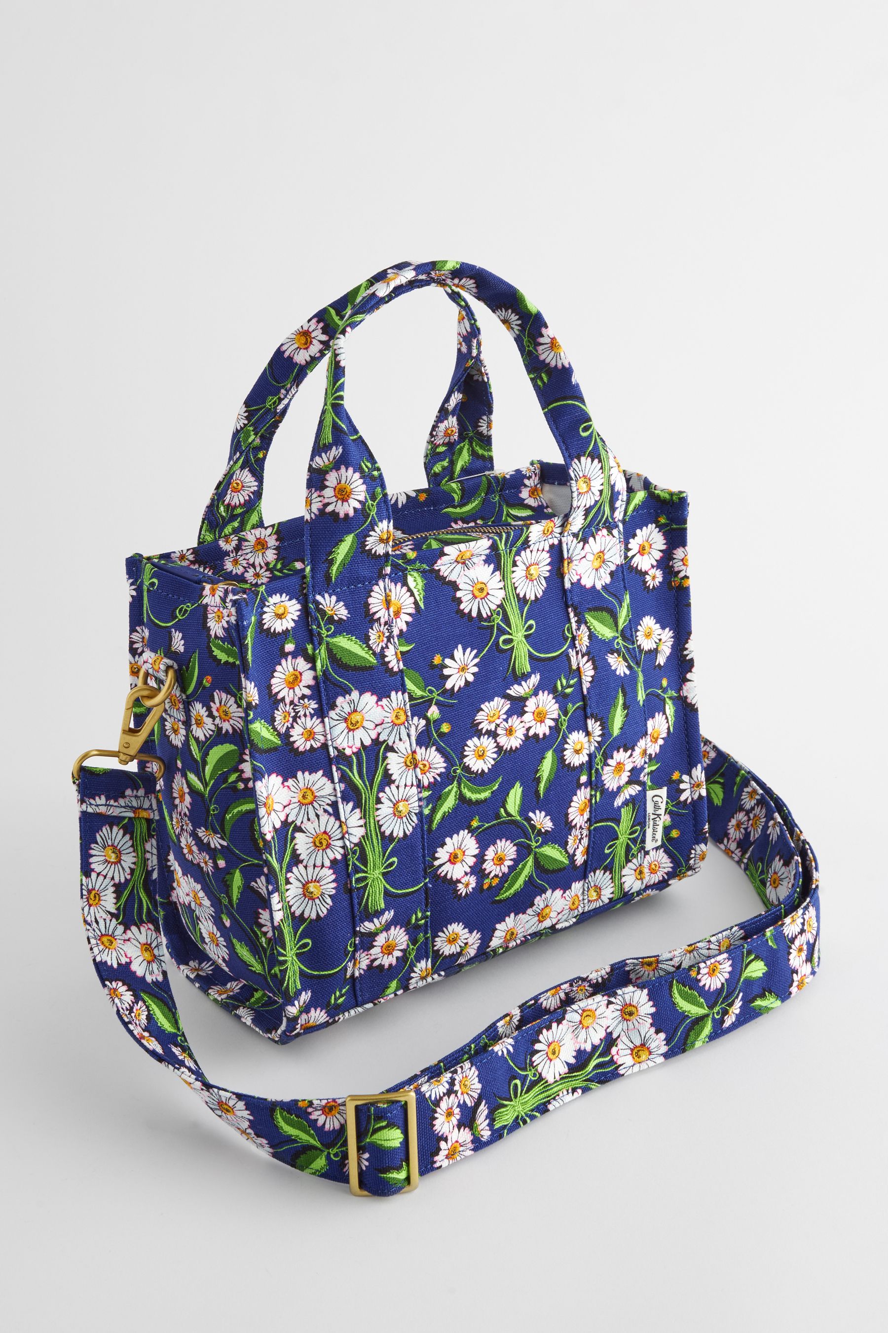 Buy Cath Kidston Navy Floral Mini Bonded Cross Body Tote Bag from Next Germany