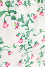 Cath Kidston Ecru Floral Print Foldaway Tote Bag - Image 5 of 7