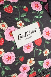 Cath Kidston Black Floral Print Wheeled Duffle Bag - Image 3 of 12