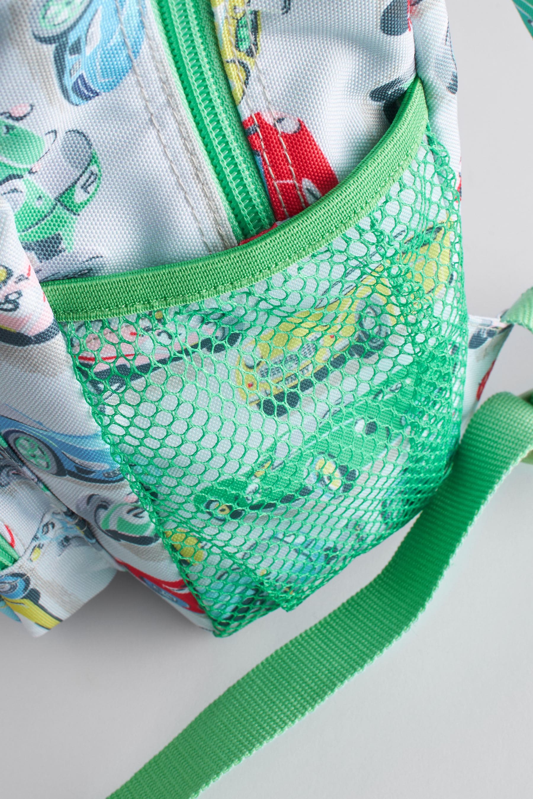 Buy Cath Kidston Mint Green Cars Print Large Backpack from Next Singapore